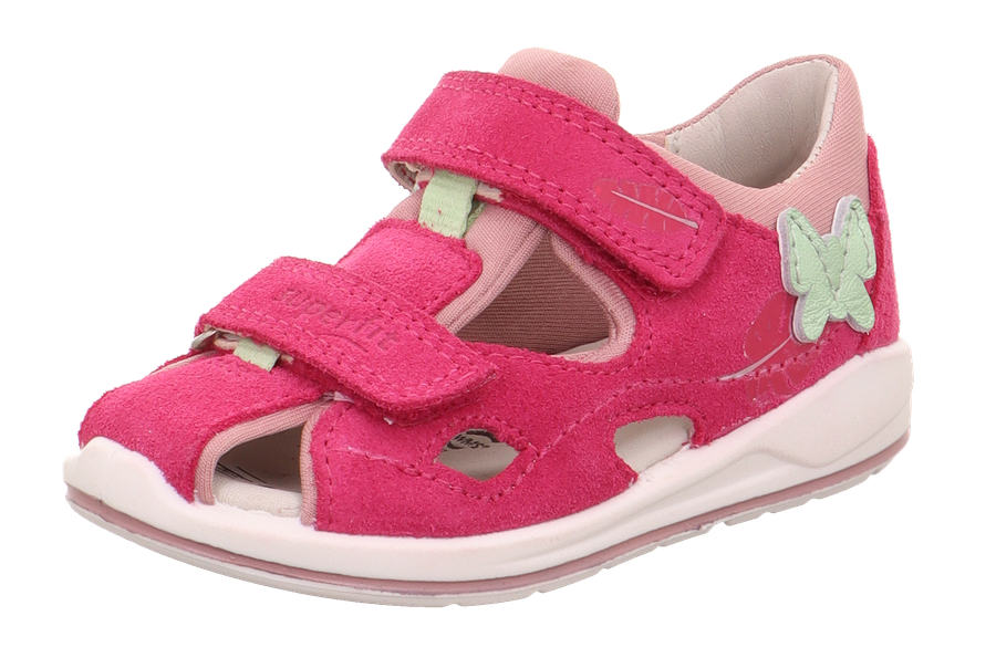 Superfit BOOMERANG - Sandalen - grau/hellblau/grijs