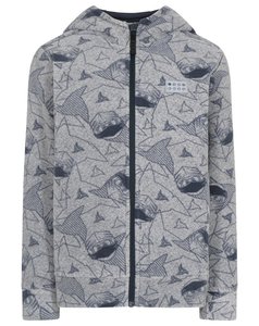 Fleece jacket with hood 11010278-921