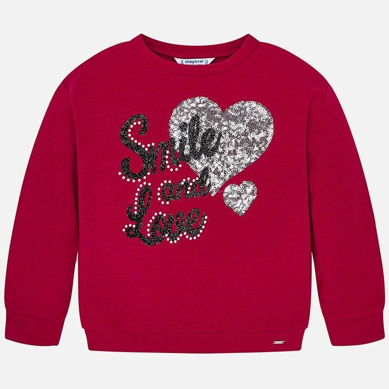 basic love sweatshirt