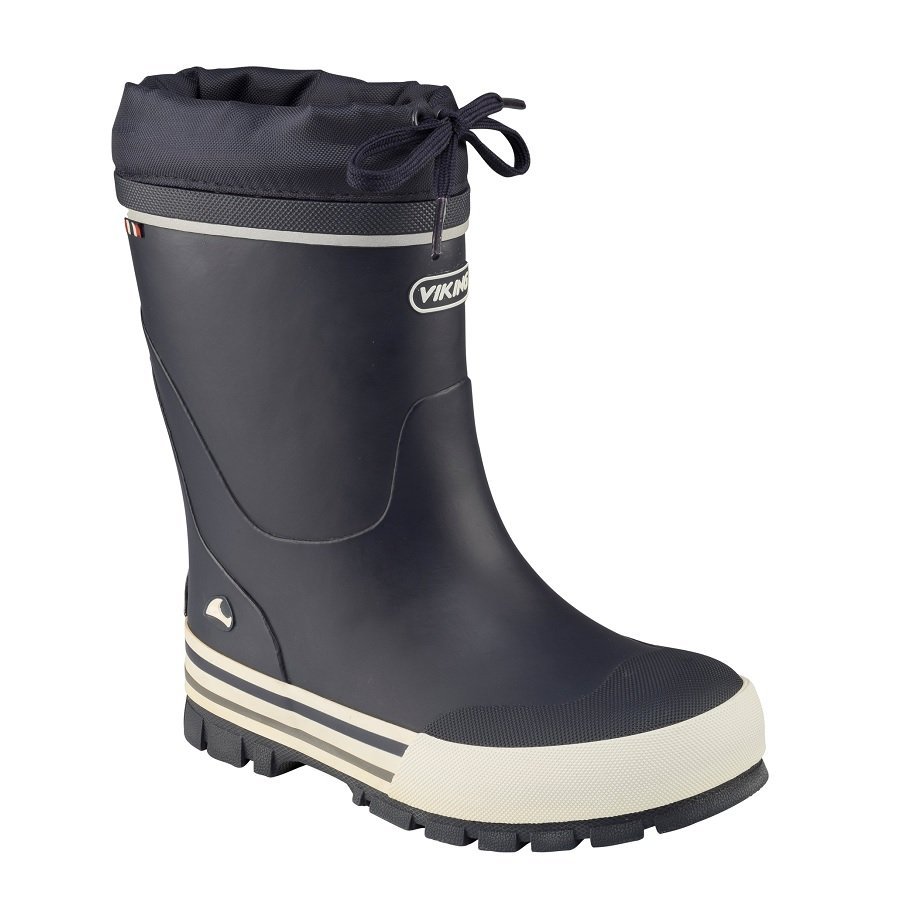 Warm Rubber Boots 1-12310-5 (dark blue 