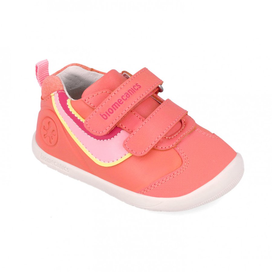 BIOMECANICS Barefoot Lederschuhe Für Jungen – Aus Leder, Mit Klettverschluss & Synthesekautschuk-Sohle