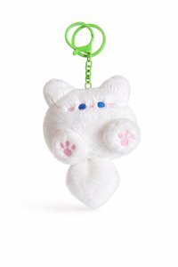 Mīļš mugursomas piekariņš Pūkains kaķis