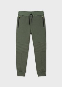 Basic cuffed fleece trousers 7546-58