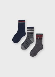 Set of three socks for boy 10136-17