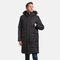 Мужское зимнее пальто HUPPA Werner 2 200 г, чёрное - 12318220-50009