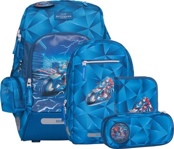 Школьный рюкзак (комплект) Active Air FLX Blue lightning