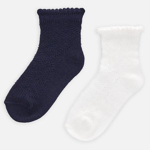 Patterned short socks set