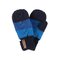 Knitted mittens with fleece - 21344-676