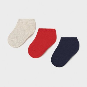 Patterned short socks set