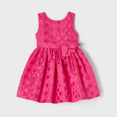 MAYORAL Jacquard dress 3918-96