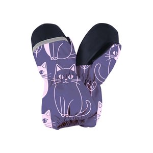 Winter mittens Snow