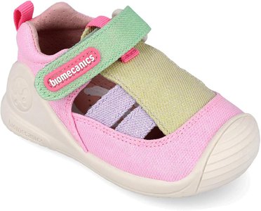 Текстильные босоножки