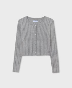 Basic knitted cardigan 7355-57