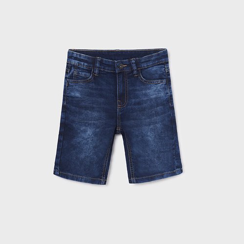 MAYORAL Soft denim shorts for boy