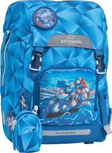 Schoolbag Classic Blue Lightning