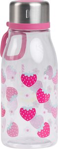 Drinking bottle 400 ml, Strawberry