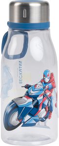 Drinking bottle 400 ml, Blue Lightning