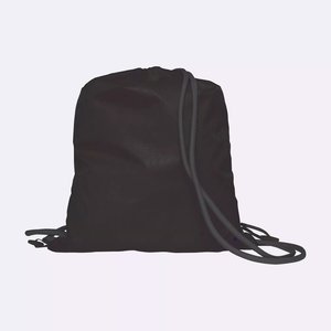 Drawstring gym bag, Black