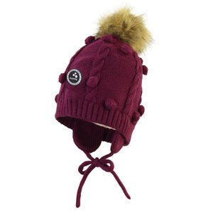 Winter knitted hat