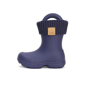 Rubber boots with removable sock