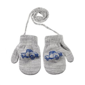 Вязаные варежки 12 см