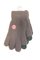 Adīti pūkaini pirkstaiņi 16 cm - R-197-Dgrey