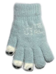 Adīti pūkaini pirkstaiņi 18 cm