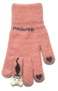 Adīti pūkaini pirkstaiņi 18 cm