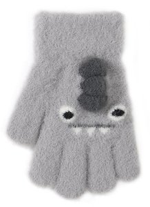 Adīti pūkaini pirkstaiņi 15 cm