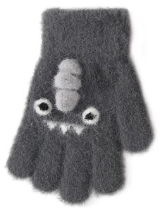 Adīti pūkaini pirkstaiņi 15 cm