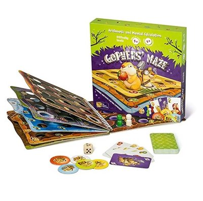 THE BRAINY BAND Board game «Gophers’ Maze»