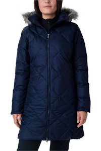 Woman's Down Winter Coat Mid Lenght