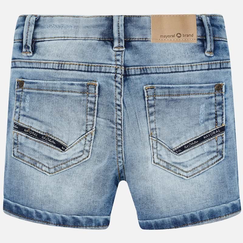 sustainable denim shorts